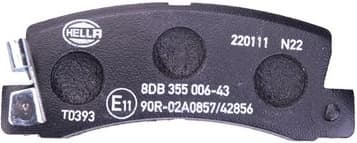 Brake Pad Set, disc brake 8DB 355 006-431 - image 2