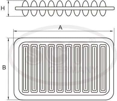 Filter air SB2158 - image 3