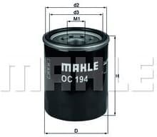Filter oil OC194 - image 3
