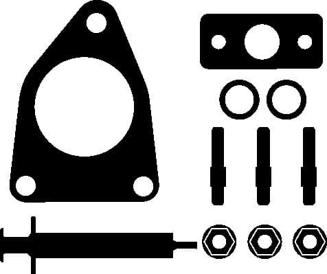 Turbocharger mounting kit 714.640 - image 2