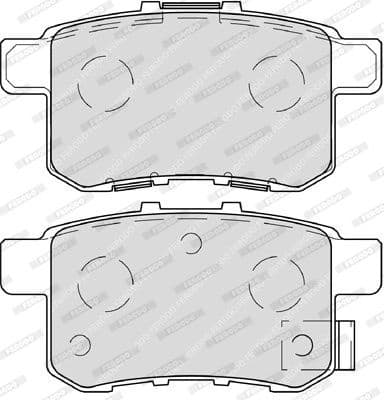 Brake pads rear, Top Quality FDB4198 - image 4