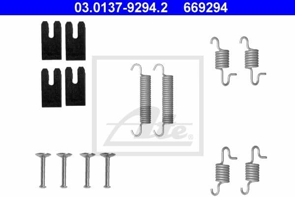 Accessory Kit, parking brake shoes 03.0137-9294.2