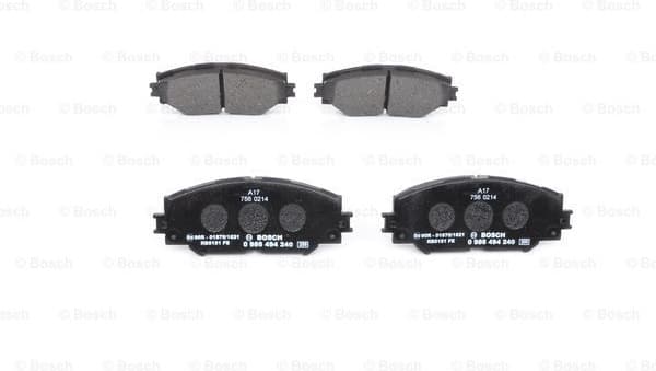 Brake Pad Set, disc brake 0986494240 - image 3