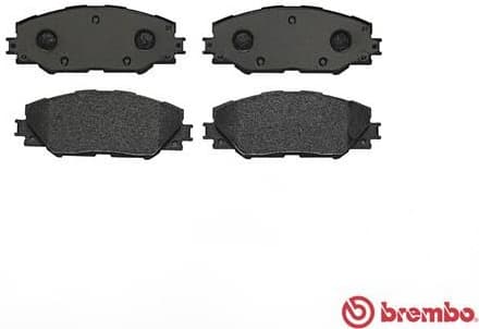 Brake pads front, Top Quality P83071 - image 2