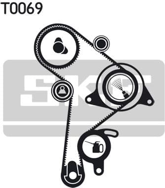 Timing belt kit VKMA01013 - image 4
