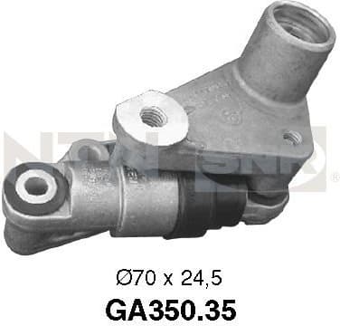 Tensioner vibration damper GA35035