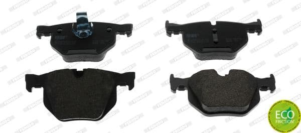 Brake pads rear, Top Quality FDB1748