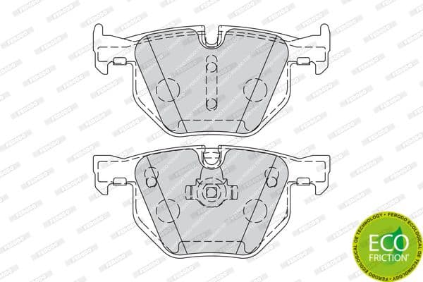 Brake pads rear, Top Quality FDB1748 - image 3