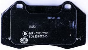 Brake Pad Set, disc brake 8DB 355 012-151 - image 2