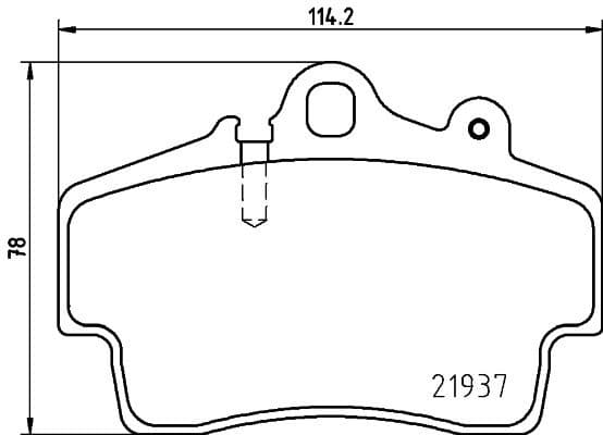 Brake Pad Set, disc brake 8DB 355 018-471