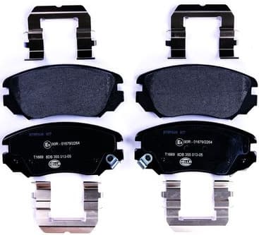 Brake Pad Set, disc brake 8DB 355 013-051