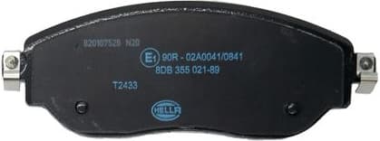 Brake Pad Set, disc brake 8DB 355 021-891 - image 2