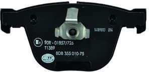 Brake Pad Set, disc brake 8DB 355 010-751 - image 2