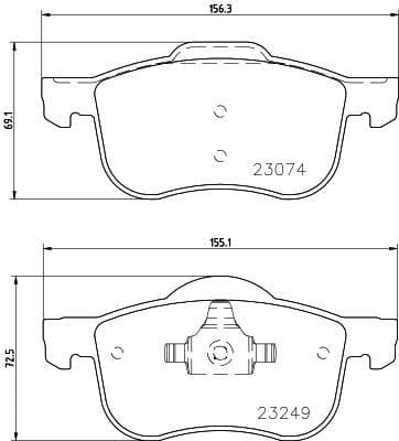 Brake Pad Set, disc brake 8DB 355 006-851 - image 4