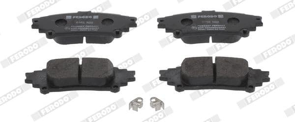 Brake pads rear, Top Quality FDB5237