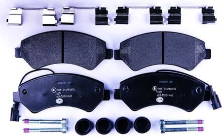 Brake Pad Set, disc brake 8DB 355 019-901