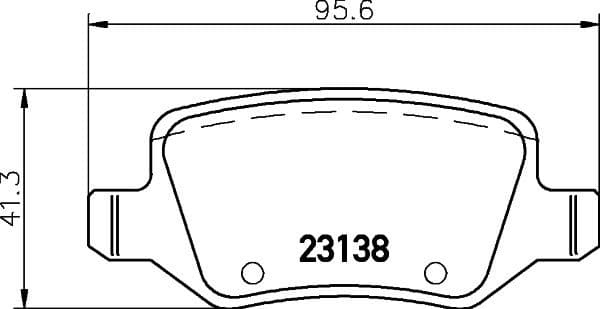 Brake Pad Set, disc brake 8DB 355 018-531 - image 2