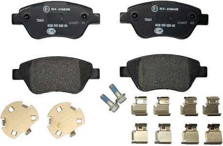 Brake Pad Set, disc brake 8DB 355 025-301