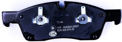 Brake Pad Set, disc brake 8DB 355 019-701