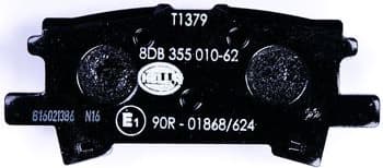 Brake Pad Set, disc brake 8DB 355 010-621 - image 2