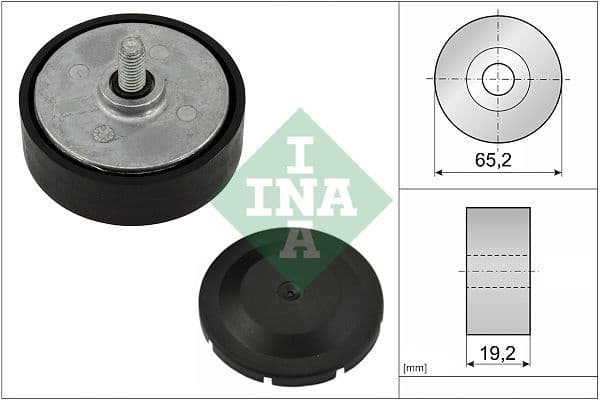 Deflection/Guide Pulley, V-ribbed belt 532 1142 10