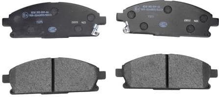 Brake Pad Set, disc brake 8DB 355 009-661