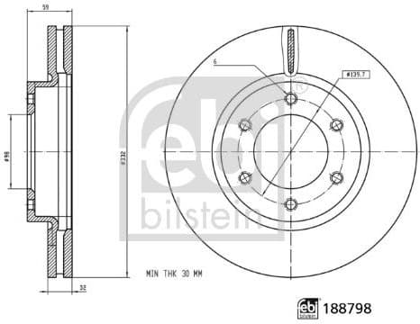 Brake Disc 188798