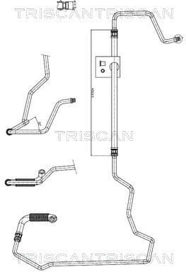 Hydraulic Hose, steering 8516 28002