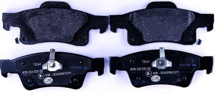 Brake Pad Set, disc brake 8DB 355 020-351