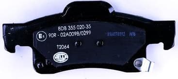 Brake Pad Set, disc brake 8DB 355 020-351 - image 2