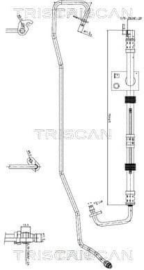 Hydraulic Hose, steering 8516 16032