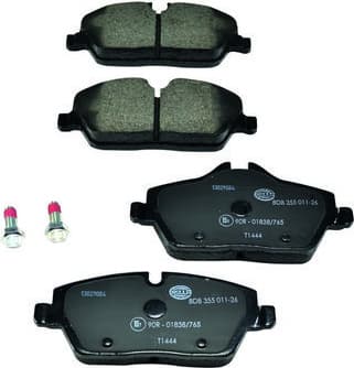 Brake Pad Set, disc brake 8DB 355 011-261