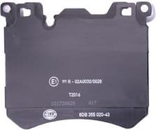 Brake Pad Set, disc brake 8DB 355 020-431 - image 2