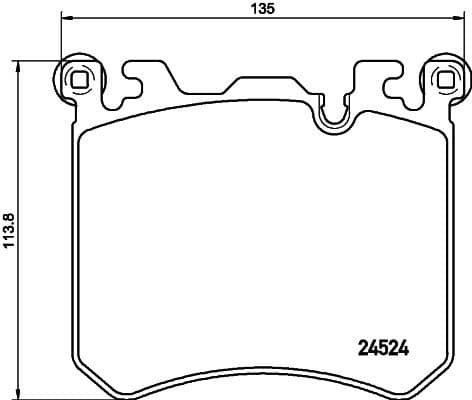 Brake Pad Set, disc brake 8DB 355 020-431 - image 4