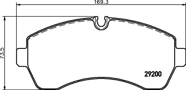 Brake Pad Set, disc brake 8DB 355 005-531 - image 4
