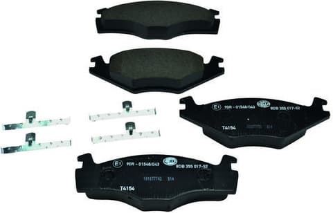 Brake Pad Set, disc brake 8DB 355 017-521
