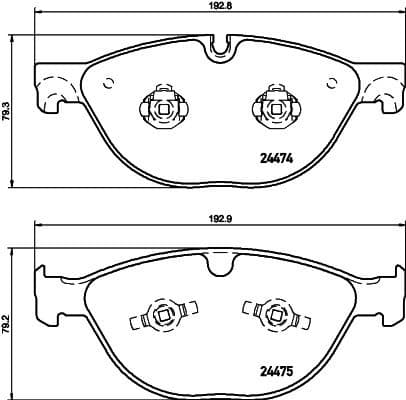 Brake Pad Set, disc brake 8DB 355 015-701 - image 4