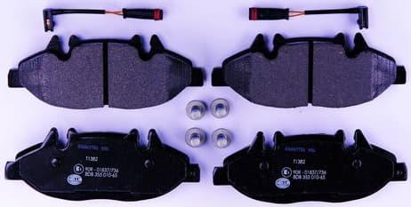 Brake Pad Set, disc brake 8DB 355 010-651