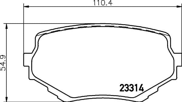 Brake Pad Set, disc brake 8DB 355 017-181 - image 4