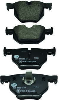 Brake Pad Set, disc brake 8DB 355 010-471