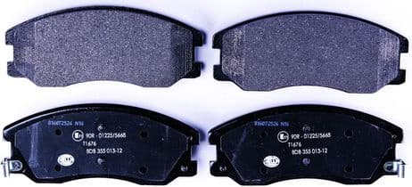 Brake Pad Set, disc brake 8DB 355 013-121