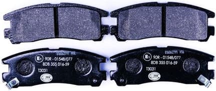 Brake Pad Set, disc brake 8DB 355 016-591
