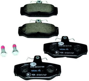 Brake Pad Set, disc brake 8DB 355 017-991
