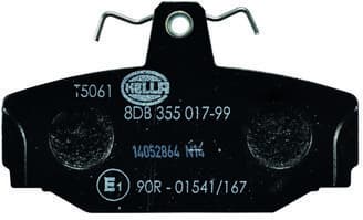 Brake Pad Set, disc brake 8DB 355 017-991 - image 2