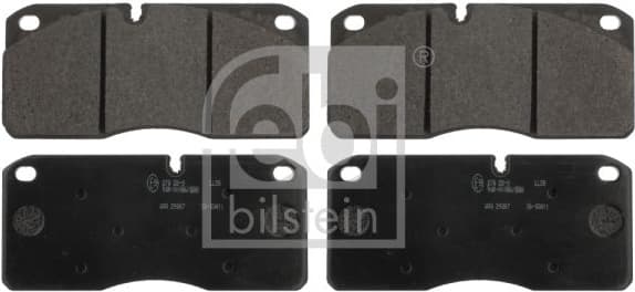 Brake Pad Set, disc brake 16595