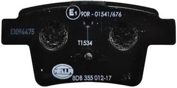 Brake Pad Set, disc brake 8DB 355 012-171 - image 2