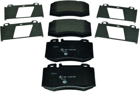 Brake Pad Set, disc brake 8DB 355 008-691