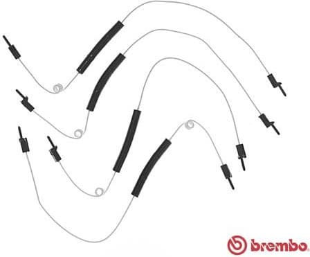 Warning Contact, brake pad wear PRIME LINE A 00 363