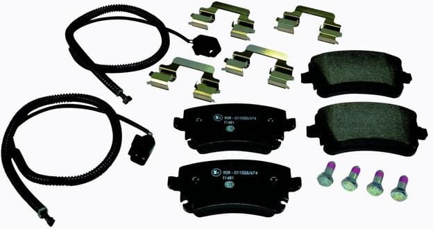 Brake Pad Set, disc brake 8DB 355 011-641