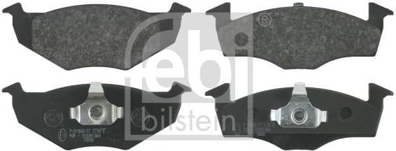 Brake Pad Set, disc brake 16044